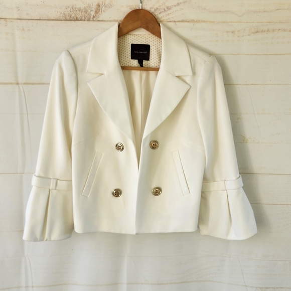 The Limited Jackets & Blazers - The Limited White Blazer